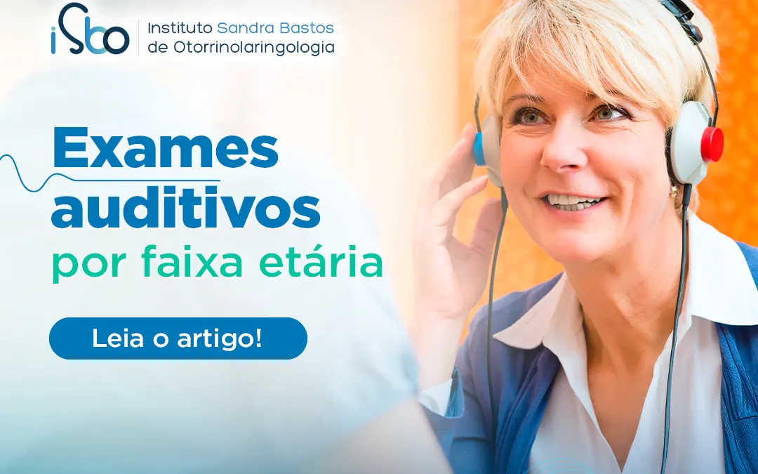 Exames auditivos por faixa etária